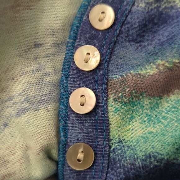 ‎Vintage Asian print beaded top - Picture 7 of 13